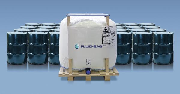 fluid-bag gestione di liquidi e semisolidi industriali come oli